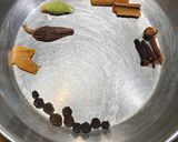 A picture of step 1 of Masala Khichdi.