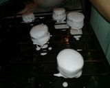 Foto del paso 6 de la receta: Alfajores de cacao, con baño de nieve, riquísimos!!!!