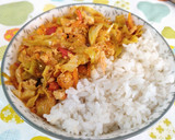 Foto del paso 4 de la receta: Repollo rehogado con tofu