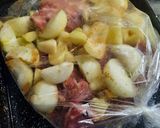 Foto del paso 5 de la receta: Roast beef al horno con papa y cebolla
