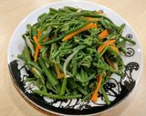 薑炒龍鬚菜的食譜步驟4照片