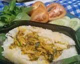 Foto langkah ke 6 dari resep Nasi Bakar Isi Ikan Tongkol.