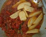 Foto langkah ke 7 dari resep Dendeng Balado Kentang (basah).