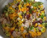 வெஜிடபிள் கோதுமை ரவை உப்புமா. (Vegetable kothumai ravai upma recipe in tamil) ரெசிபி ஸ்டேப் 3 புகைப்படம்