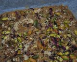 A picture of step 16 of Besan Halwa حلوای آرد نخودچی.
