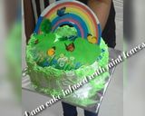 A picture of step 7 of 3d cake.