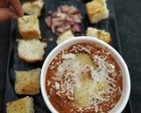 A picture of step 9 of Pav bhaji fondue.