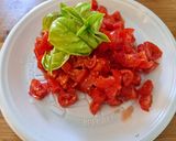 Pas rețetă Pasta cu Ton, Dovlecei si Rosioare 1 fotografie