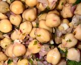 Foto del paso 1 de la receta: Cebiche de garbanzos 🥣🧂🍋
