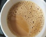 A picture of step 6 of Poha with tea.