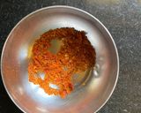 A picture of step 4 of Chingri Jhaalfarezi.