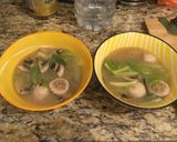 A picture of step 8 of Homemade miso soup 🍄.