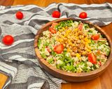 A picture of step 4 of Couscous and Strawberry Tabbouleh.