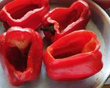 Foto del paso 3 de la receta: Morrones rellenos