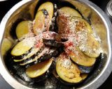 A picture of step 1 of Eggplant fry.
