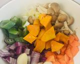 Foto del paso 1 de la receta: Sopa Menestrón con Ñoquis y vegetales!!