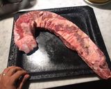 Foto del paso 1 de la receta: Floréandose está el cochino!!!(pechito de cerdo al horno)