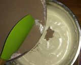 A picture of step 3 of Chocolate box cake.