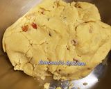 A picture of step 3 of Tutti fruti whole wheat biscuit.
