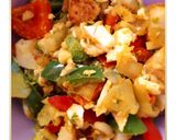 Foto langkah ke 7 dari resep Dory Salted Egg with Paprika.