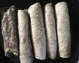 Foto del paso 6 de la receta: Tacos de rajas- requesón de tortilla azul