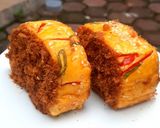 Foto langkah ke 12 dari resep Roti Abon Gulung (metode autolisis).