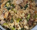 Foto langkah ke 4 dari resep Kua Chai Pui / Nasi Sawi Pahit.