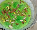 A picture of step 6 of Laziza mix Ras Malai.