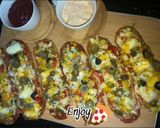 A picture of step 8 of Pizza buns.