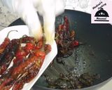 A picture of step 4 of Spicy chillie.