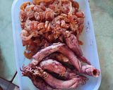 Foto langkah ke 1 dari resep Sambel Ebi, Cumi Asin, Telur.