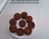 Foto del paso 7 de la receta: Brownie muffins de nueces y plátano (sin gluten)