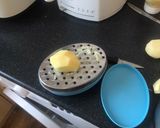 A picture of step 1 of Hash browns.