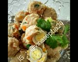 Foto langkah ke 6 dari resep Bakso ayam sayur isi telur puyuh (NO MSG).