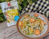 ถั่วงอกผัดเกี้ยมฉ่ายใส่เต้าหู้ไข่ วิธีทำสูตร 6 รูป