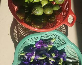 Mojito telang - Step 2