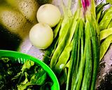 Foto del paso 13 de la receta: EMPANADAS CON MASA CASERA INTEGRAL.RELLENO1)🫛🫛🫛🫛CHAUCHAS🫛—RELLENO2)🥬🥬ESPINACAS🥬