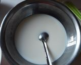 A picture of step 2 of Coffee Flan.