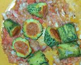 A picture of step 7 of Bitter gourd Masala.