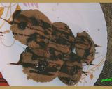 A picture of step 6 of Chocolate Idli.