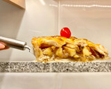 Foto del paso 16 de la receta: Pastel con nueces, pasas, manzanas y cabello de ángel