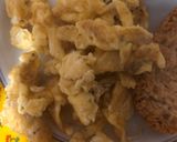 Foto del paso 5 de la receta: Huevo roto con tostadas de salmón