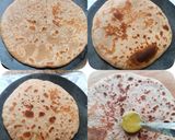 A picture of step 6 of Gujarati Puran Poli: A Golden Treat for the Festival of Lights.