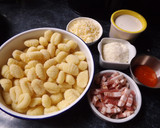 Foto del paso 1 de la receta: Ñoquis de patatas con salsa de bacon