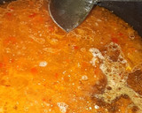 A picture of step 2 of Cous cous with veggies.