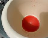 Une image de l'étape 3 de Flan pâtissier aux groseilles rouges et vanille.