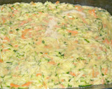 Foto del paso 1 de la receta: Pastel de calabacín y zanahoria