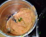 शाही आलू पालक ग्रेवी (shahi aloo palak gravy recipe in Hindi) रेसिपी चरण 2 फोटो