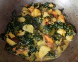 মটর শাক চচ্চড়ি(Mator saak chorchori recipe in Bengali) রেসিপি ধাপ - 4 ছবি