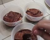 Foto langkah ke 4 dari resep 7. puding roti tawar coklat vla.